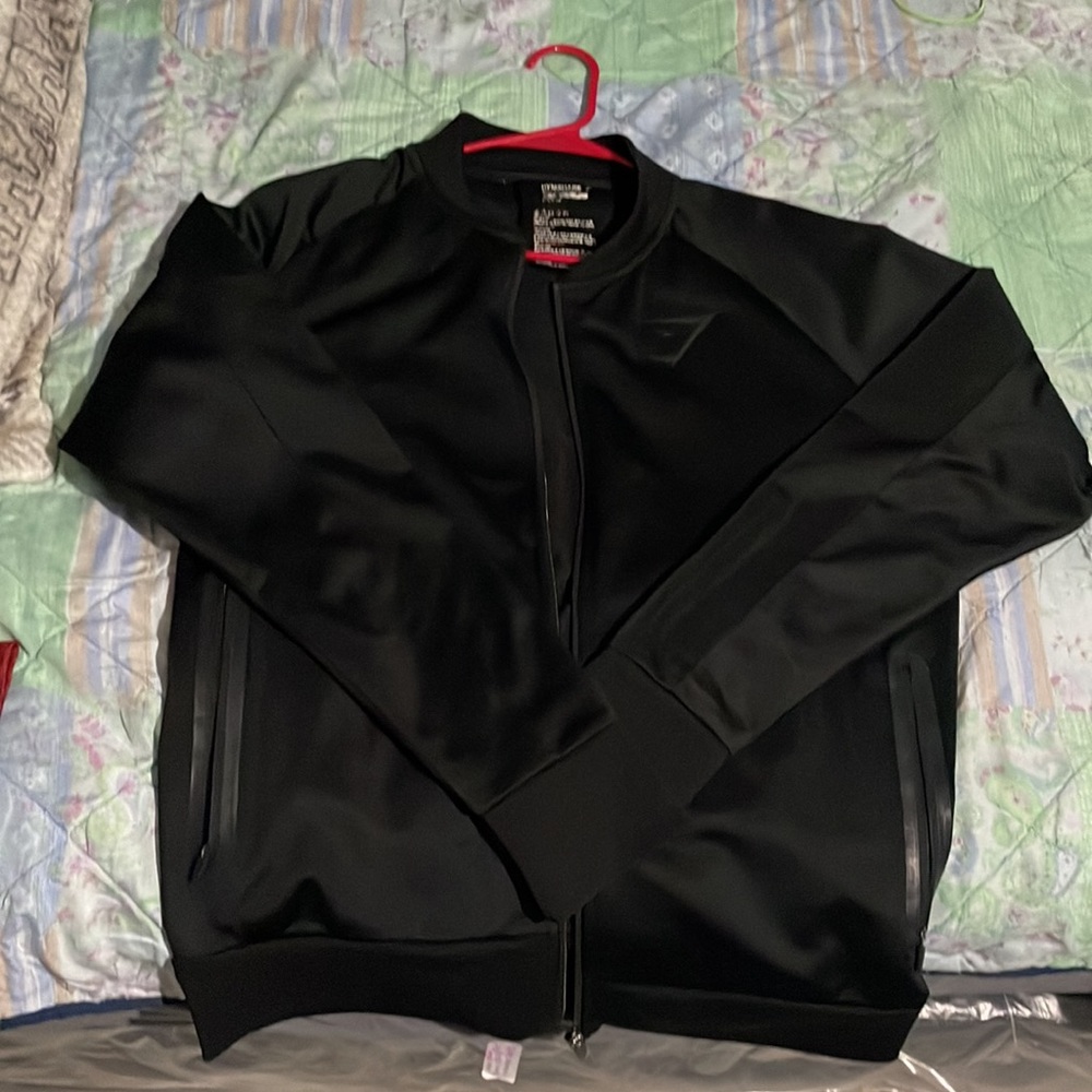 Gymshark Bomber Jacket - Black Medium